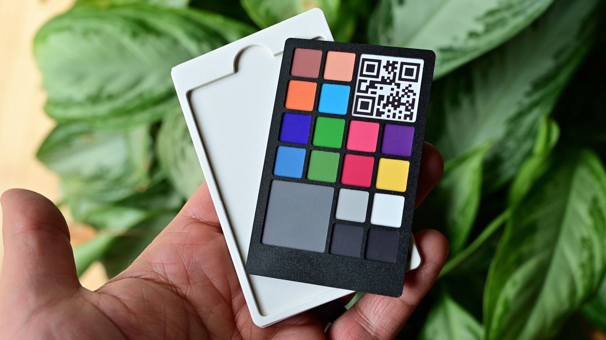 Cartão de cores da câmera Lumia