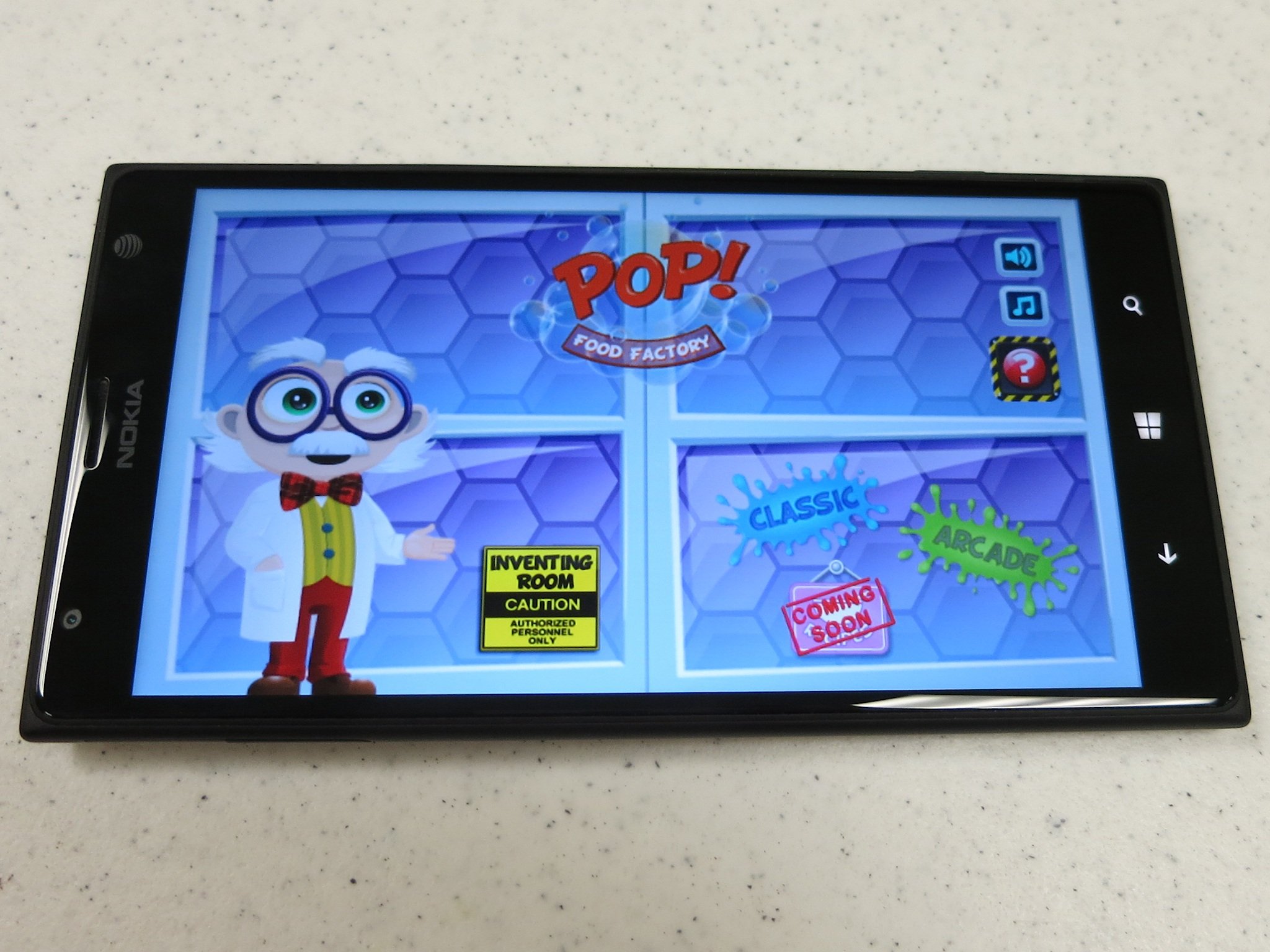 Pop! Food Factory review Windows Phone Lumia 1520