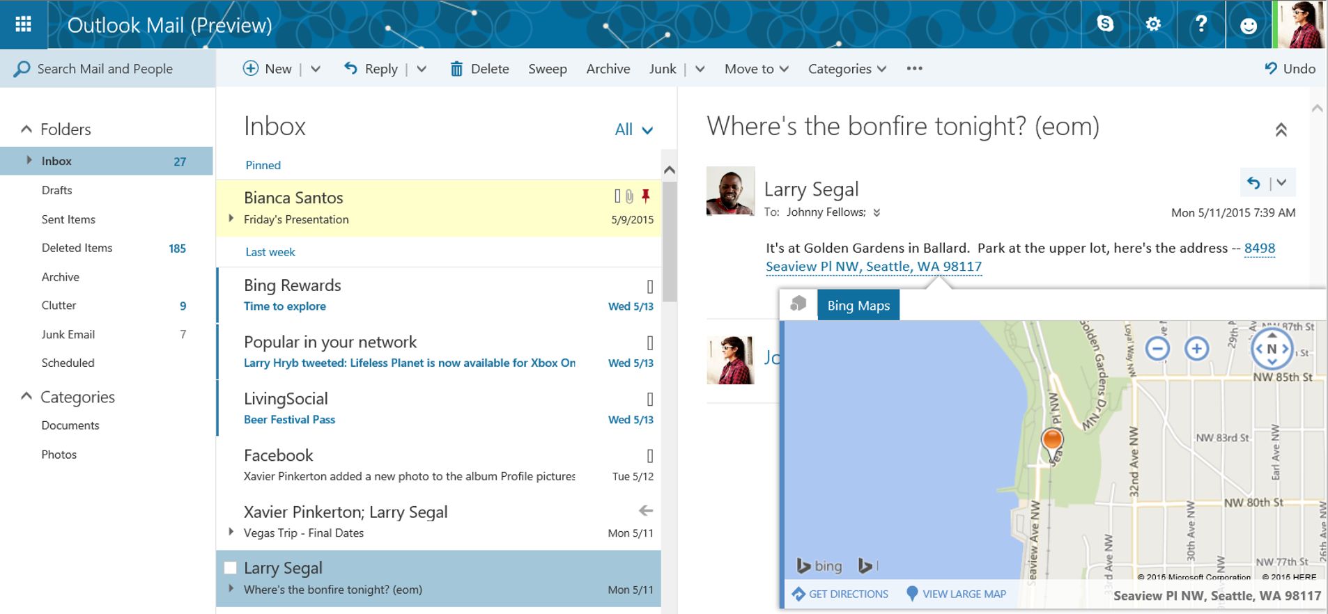 A Microsoft quase terminou de migrar os usuários do Outlook.com para uma nova experiência