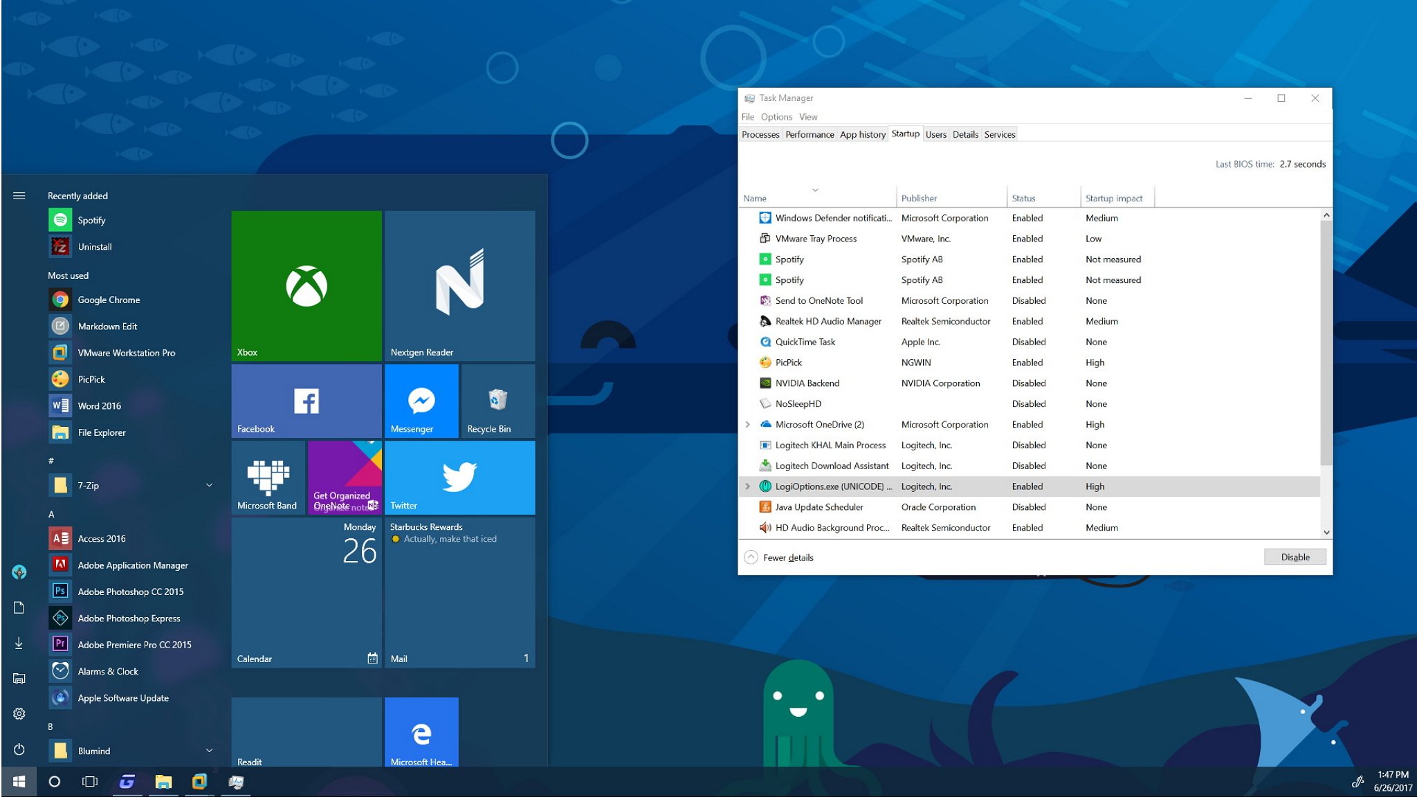 How to stop Windows 10 apps from automatically launching at startup