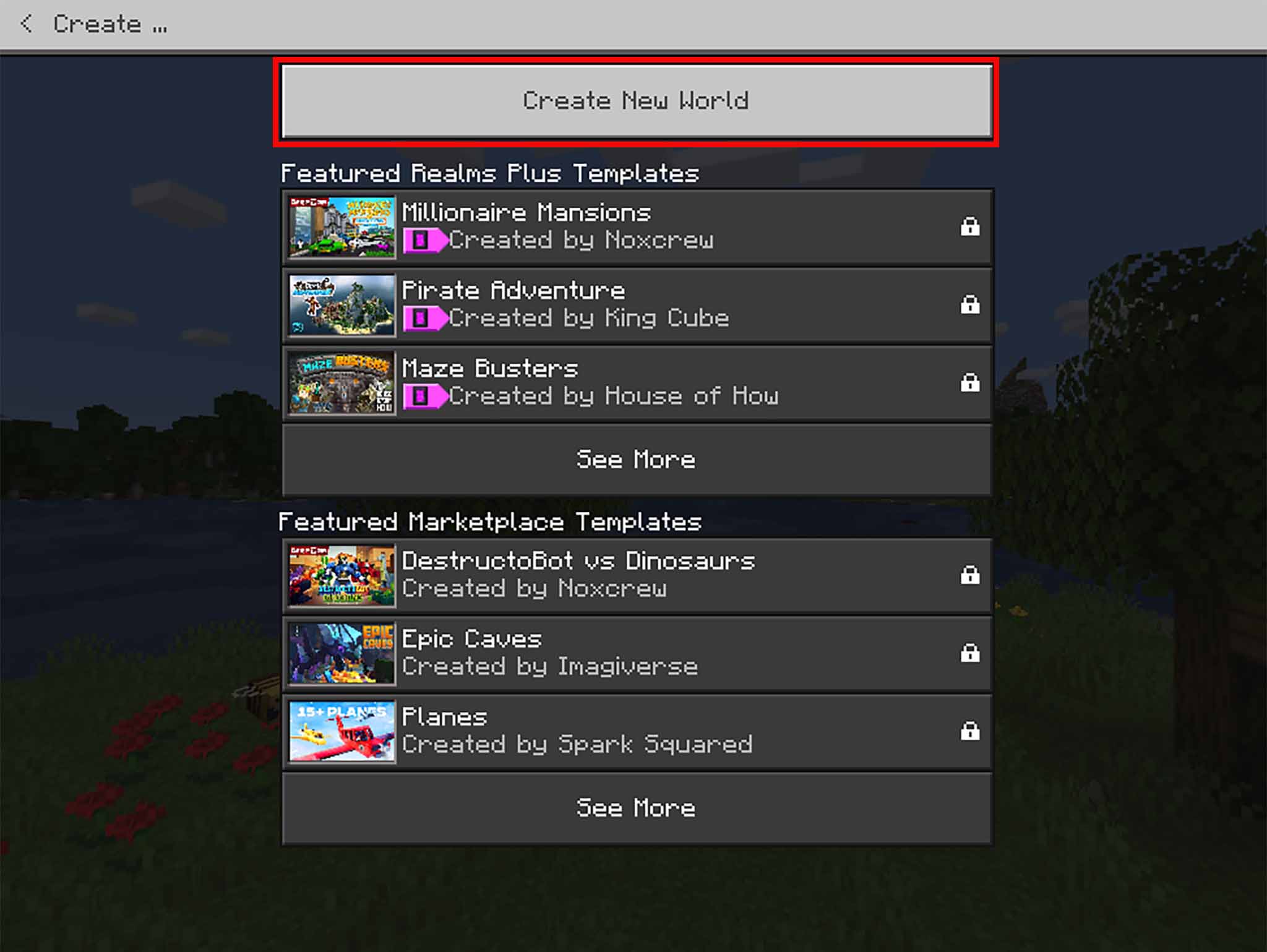 How to set up and manage a Realm in Minecraft Bedrock