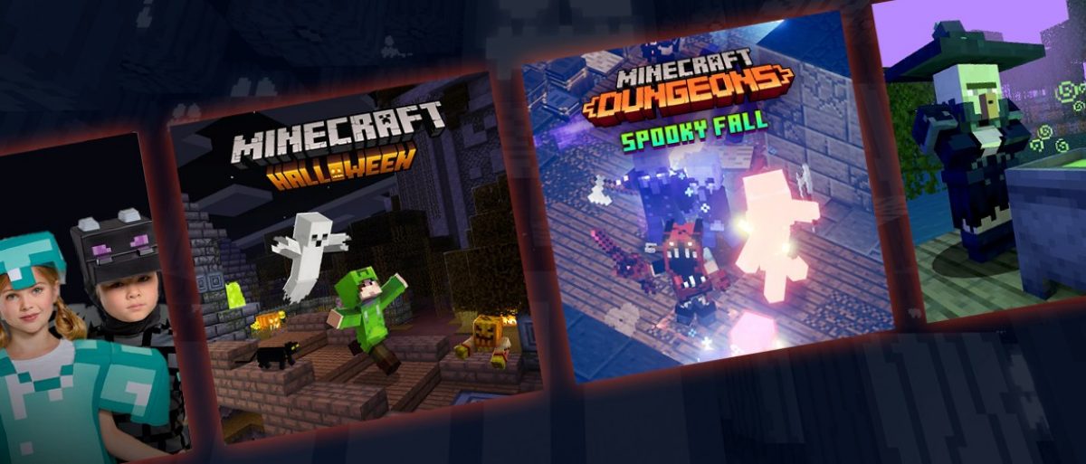 Minecraft celebrates Halloween, Minecraft Dungeons announces new