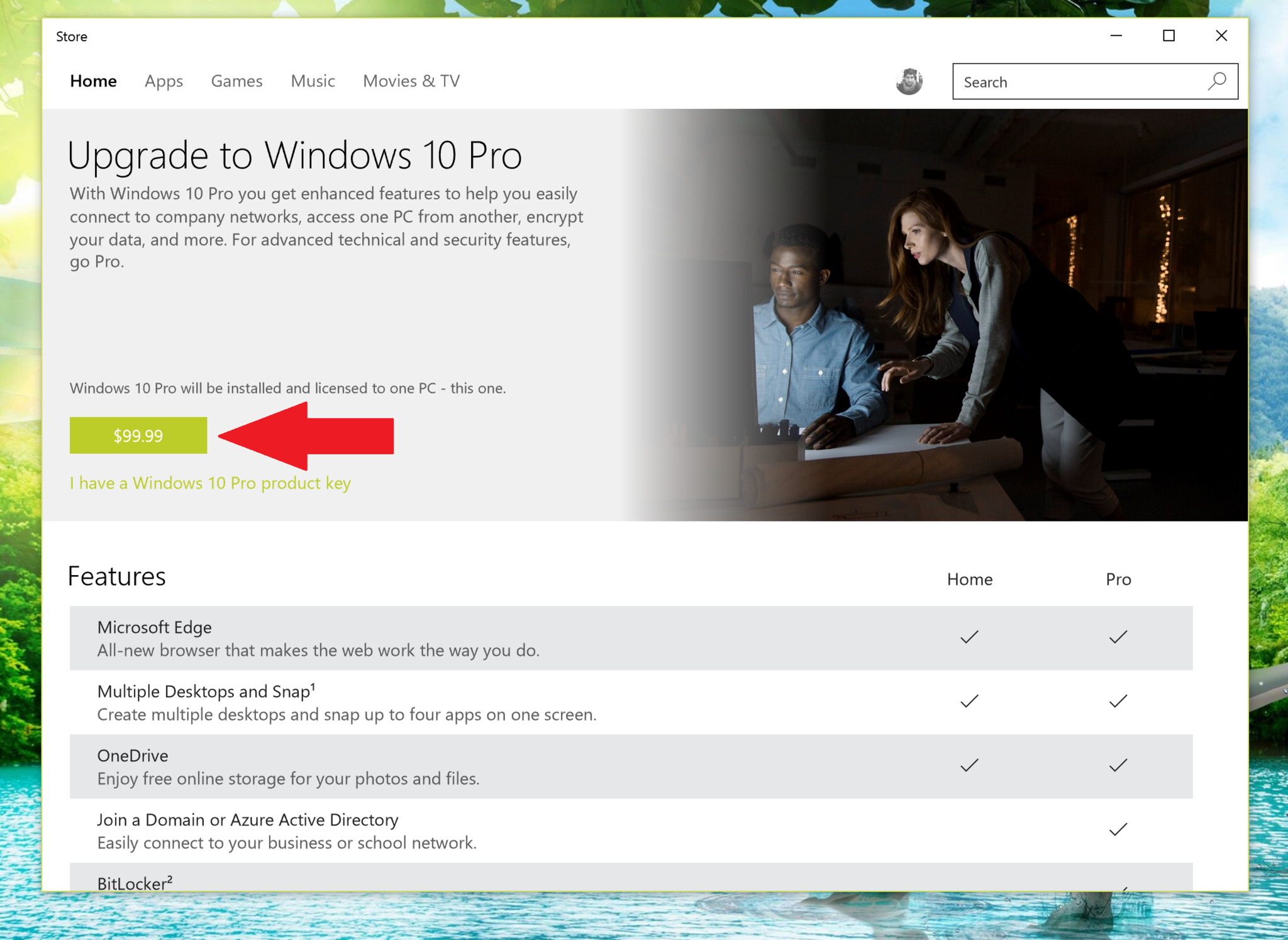 windows 10 pro download upgrade