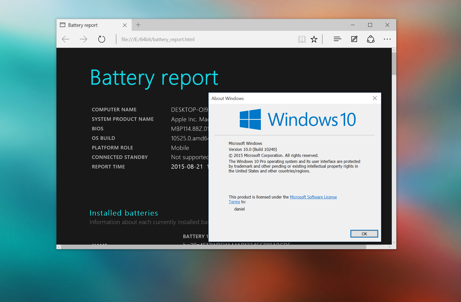 battery info windows 10 download