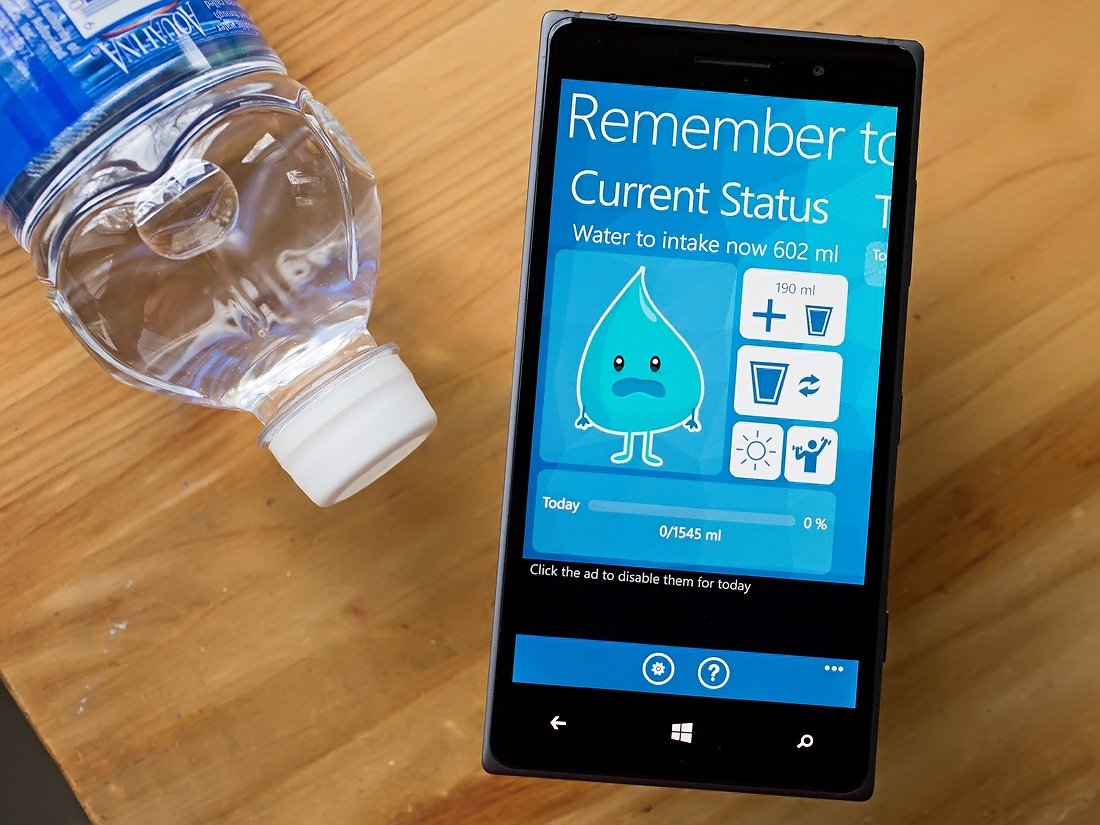 Remember to Drink, a Windows Phone app to help you hydrate | Windows ...