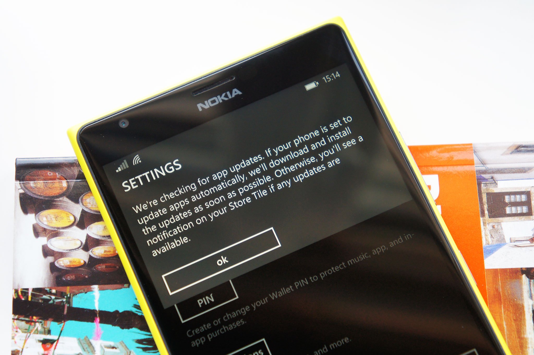 How to manually check for app updates on Windows Phone 8.1 ...