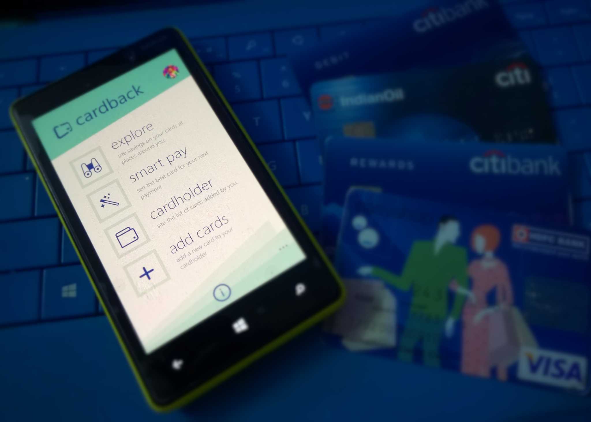 Cardback for Windows Phone helps users in India maximize credit card benefits | Windows Central
