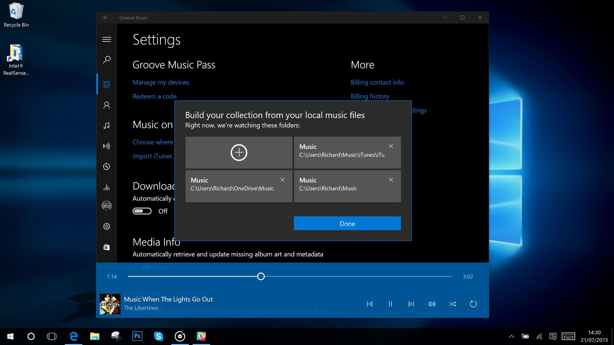 how to download music from groove stream