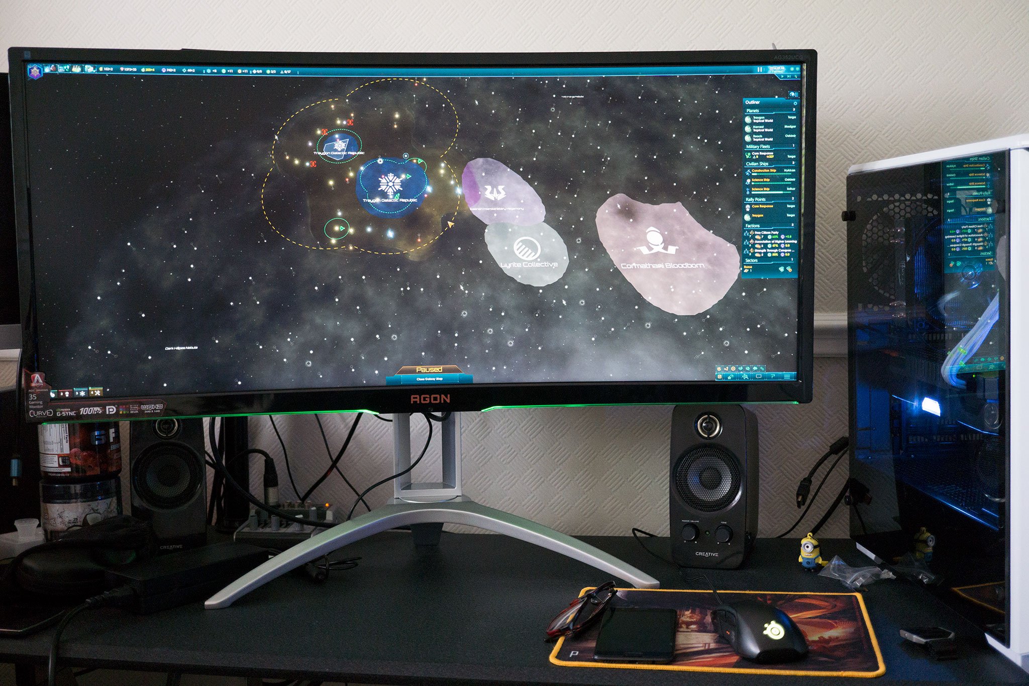 AOC's Agon AG352UCG monitor review: A monster gaming ...