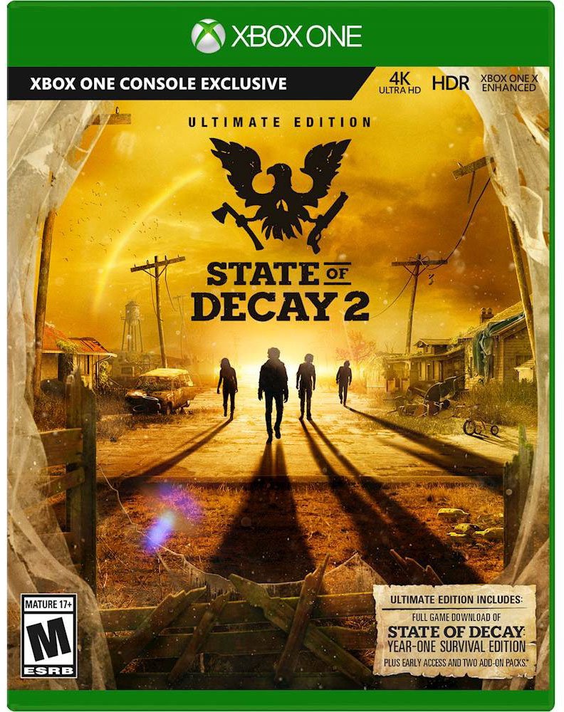 State of Decay 2: Ultimate Edition (Physical disc)