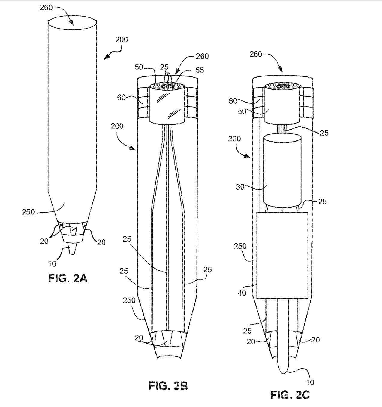 Surface Pen light power patent