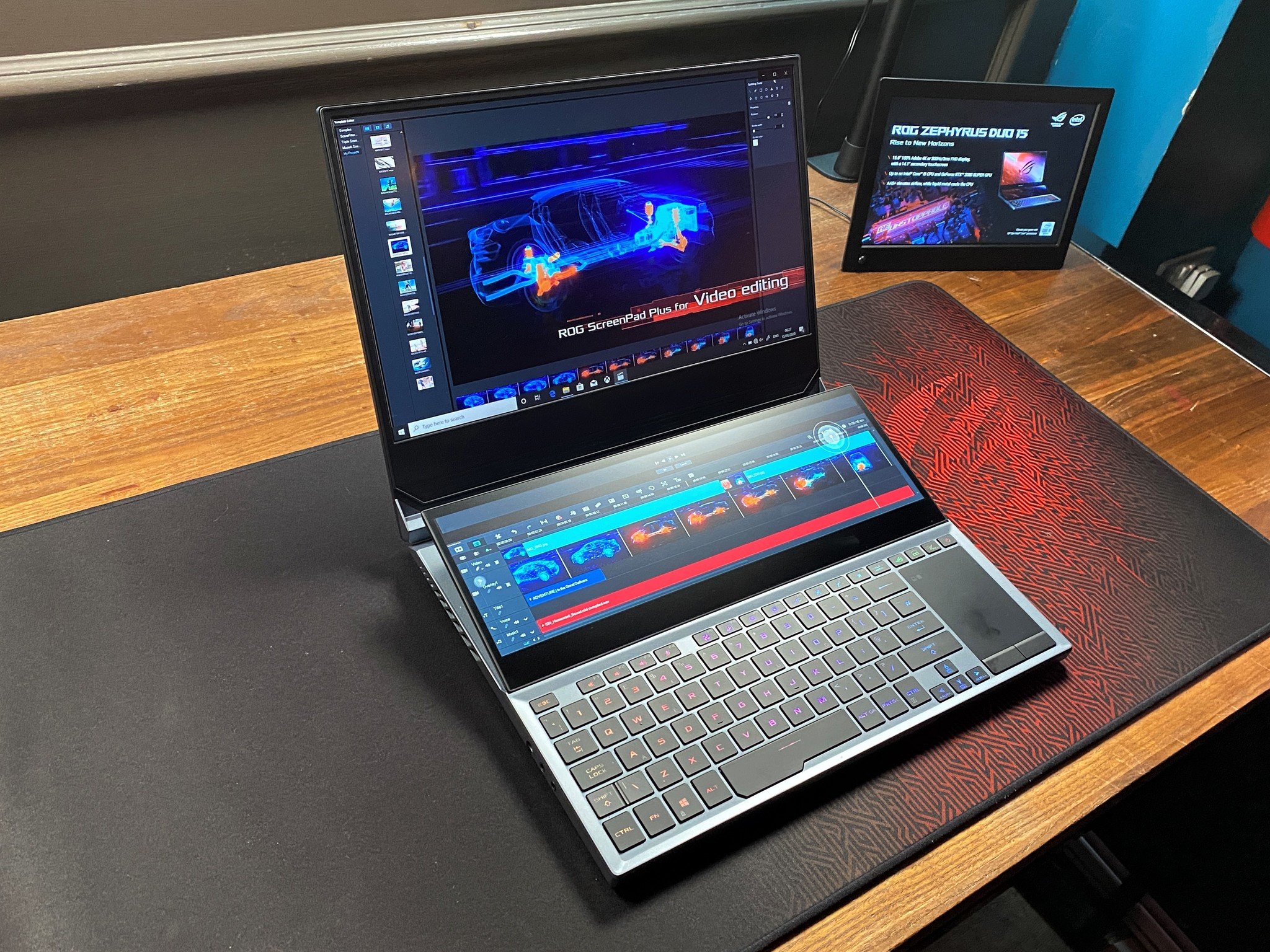 ASUS ROG Zephyrus Duo 15 delivers dual screens on a gaming laptop