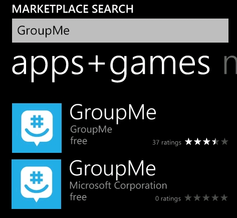 Two GroupMes?