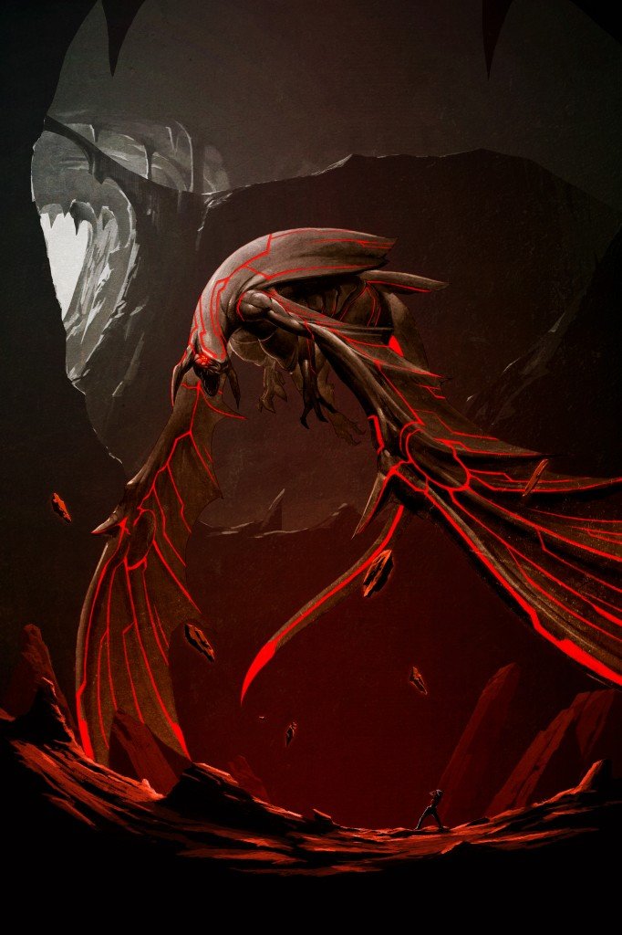 Crimson Dragon Side Story Concept Art