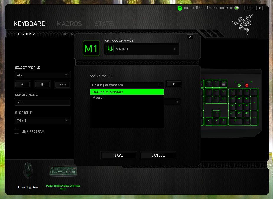 How To Configure Macros On Your Razer Keyboard Windows Central