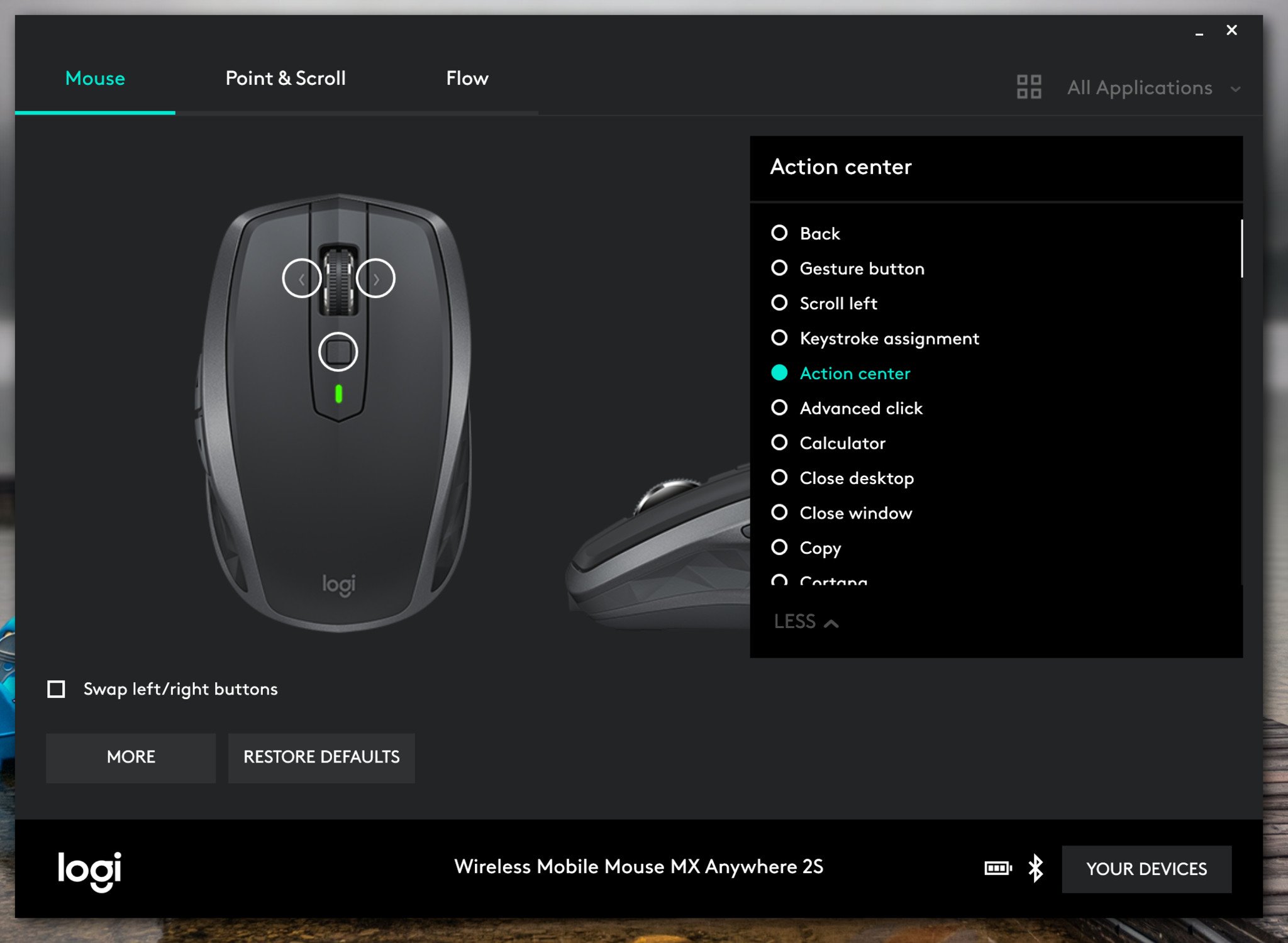 logitech mx anywhere software download