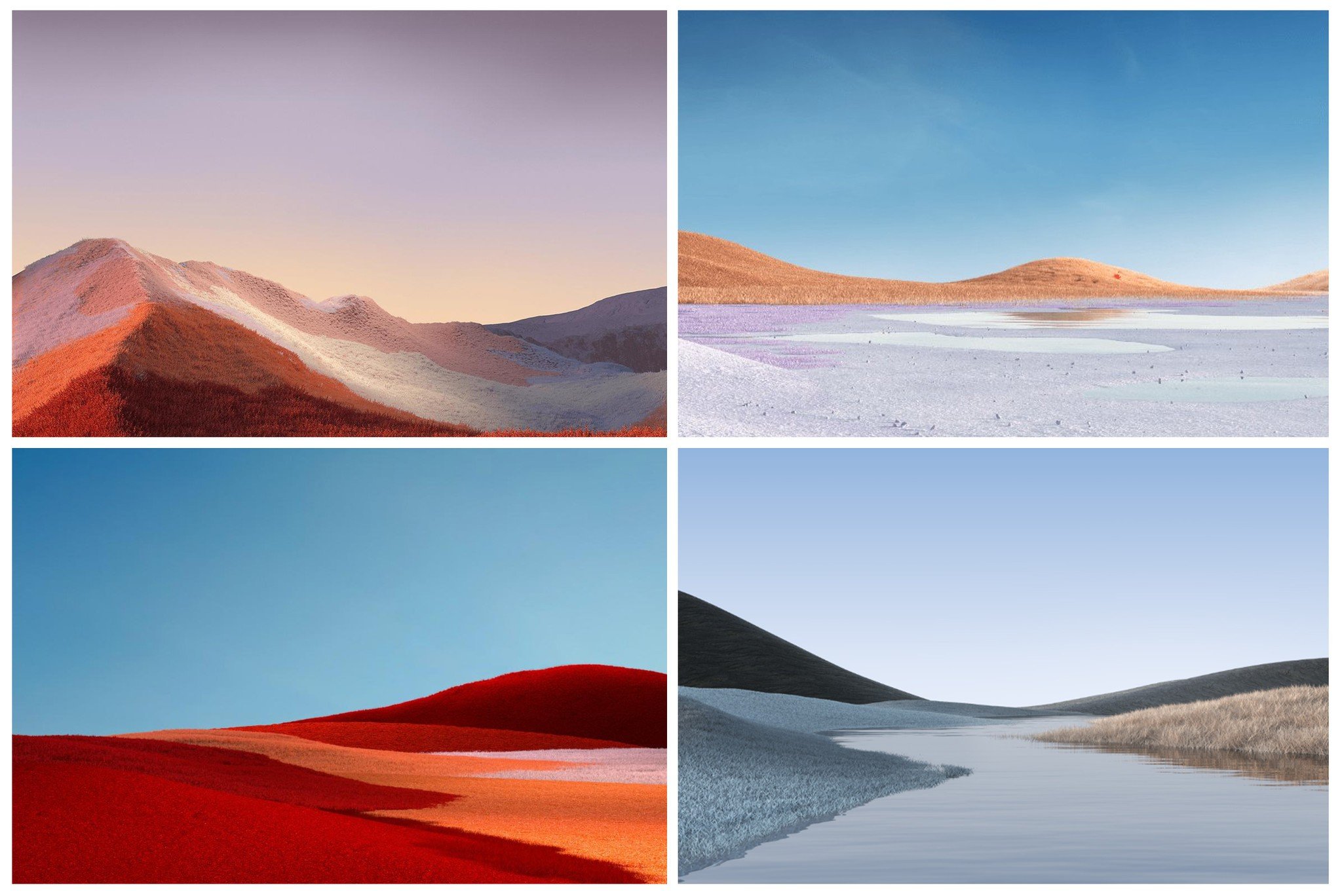 Alleged New Microsoft Surface Wallpapers Emerge Ahead Of Reveal Images, Photos, Reviews