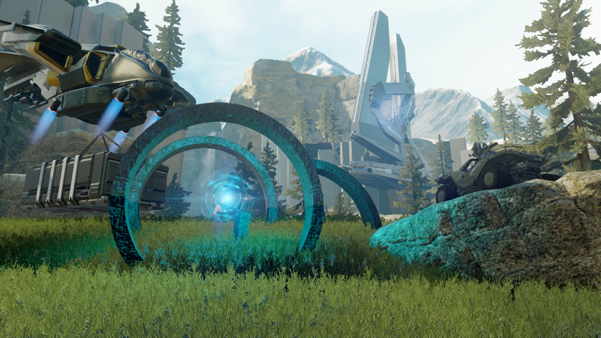 Halo Infinite's gameplay demo has been remade in Halo 5's Forge mode