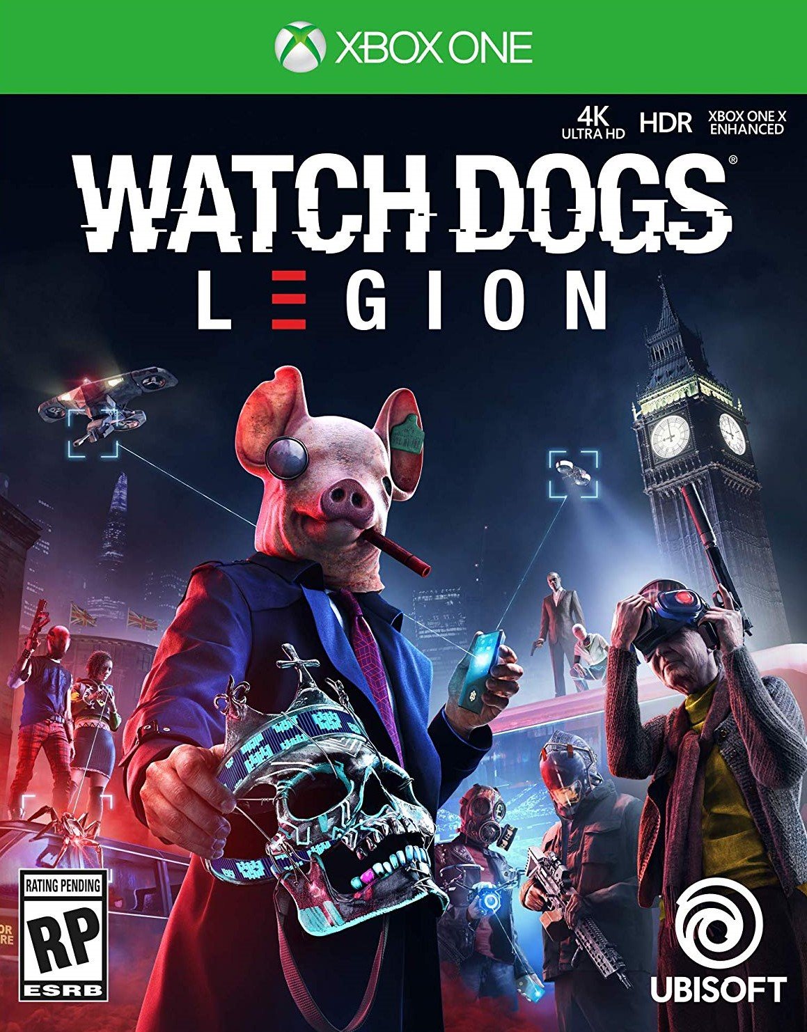 Watch Dogs Legion Xbox One box art