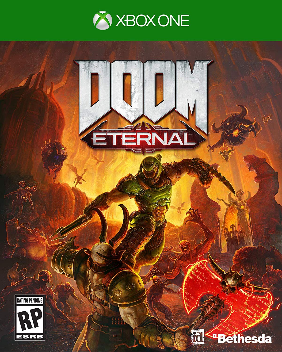 Doom Eternal Xbox One boxart
