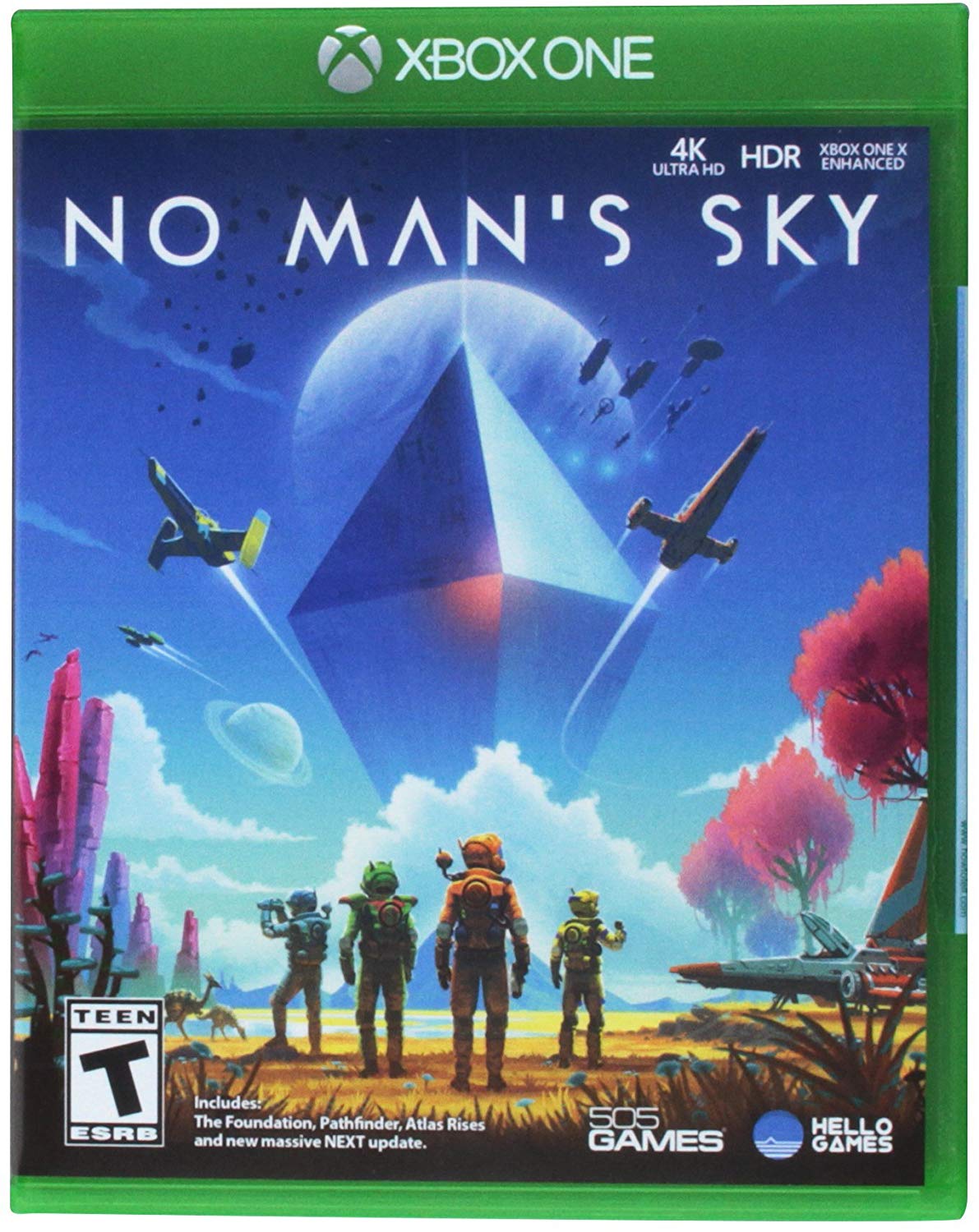 No Man's Sky Xbox One cover art