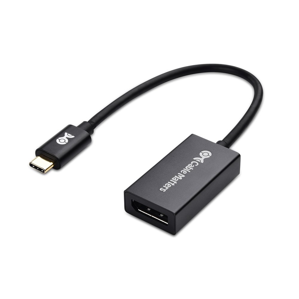 Cable Matters USB C to DisplayPort Adapter with 8K HDR DisplayPort 1.4
