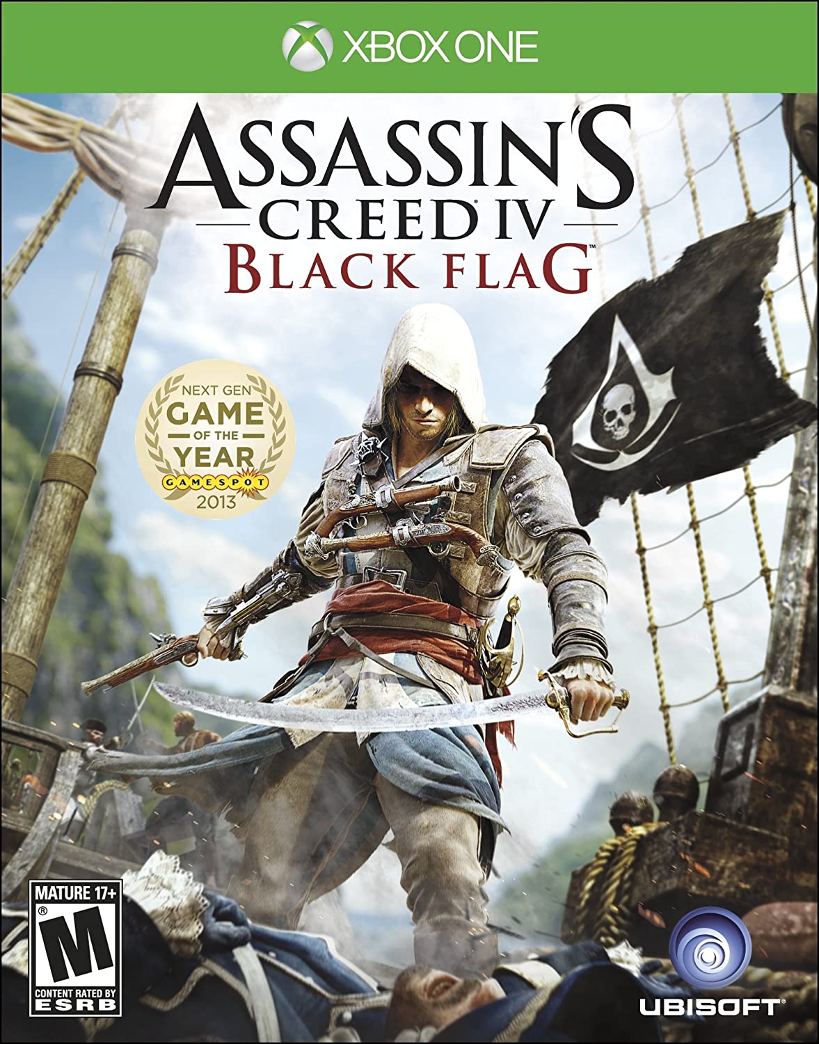 Assassins Creed 4 Black Flag Box Art