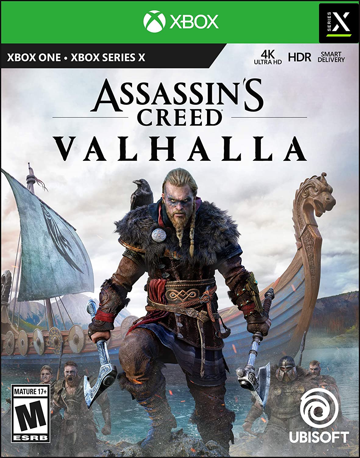 Assassins Creed Valhalla Box Art Xbox Series X