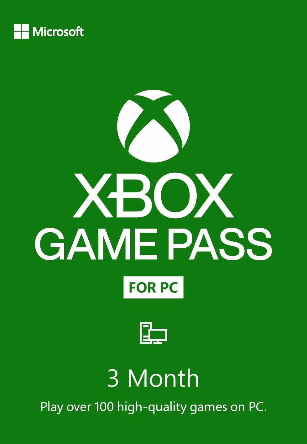 Xbox Game Pass PC 3 meses