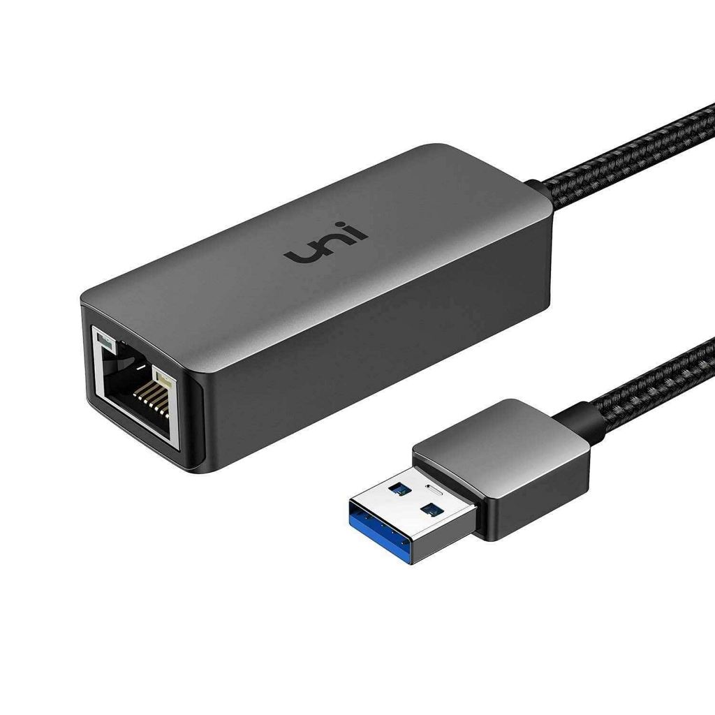 Uni USB-A 3.0 to RJ45 Gigabit Ethernet LAN Adapter