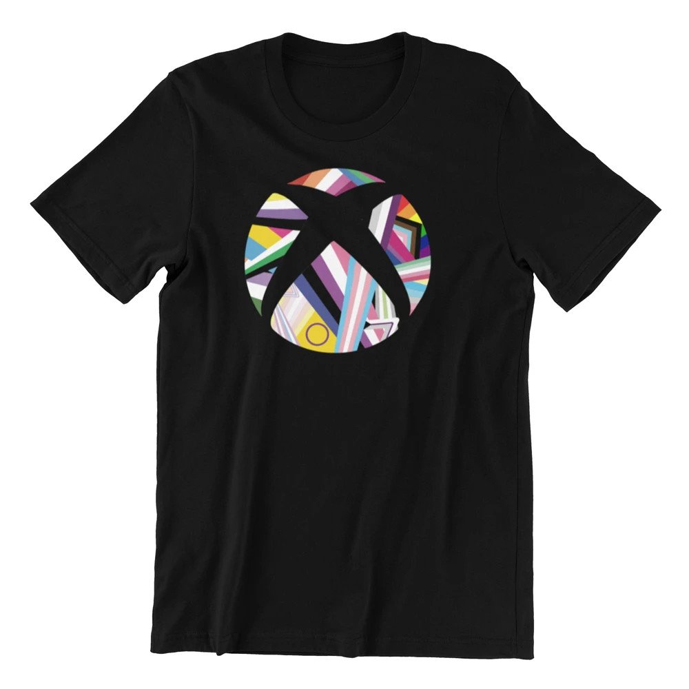 Xbox Sphere Pride Tshirt Black