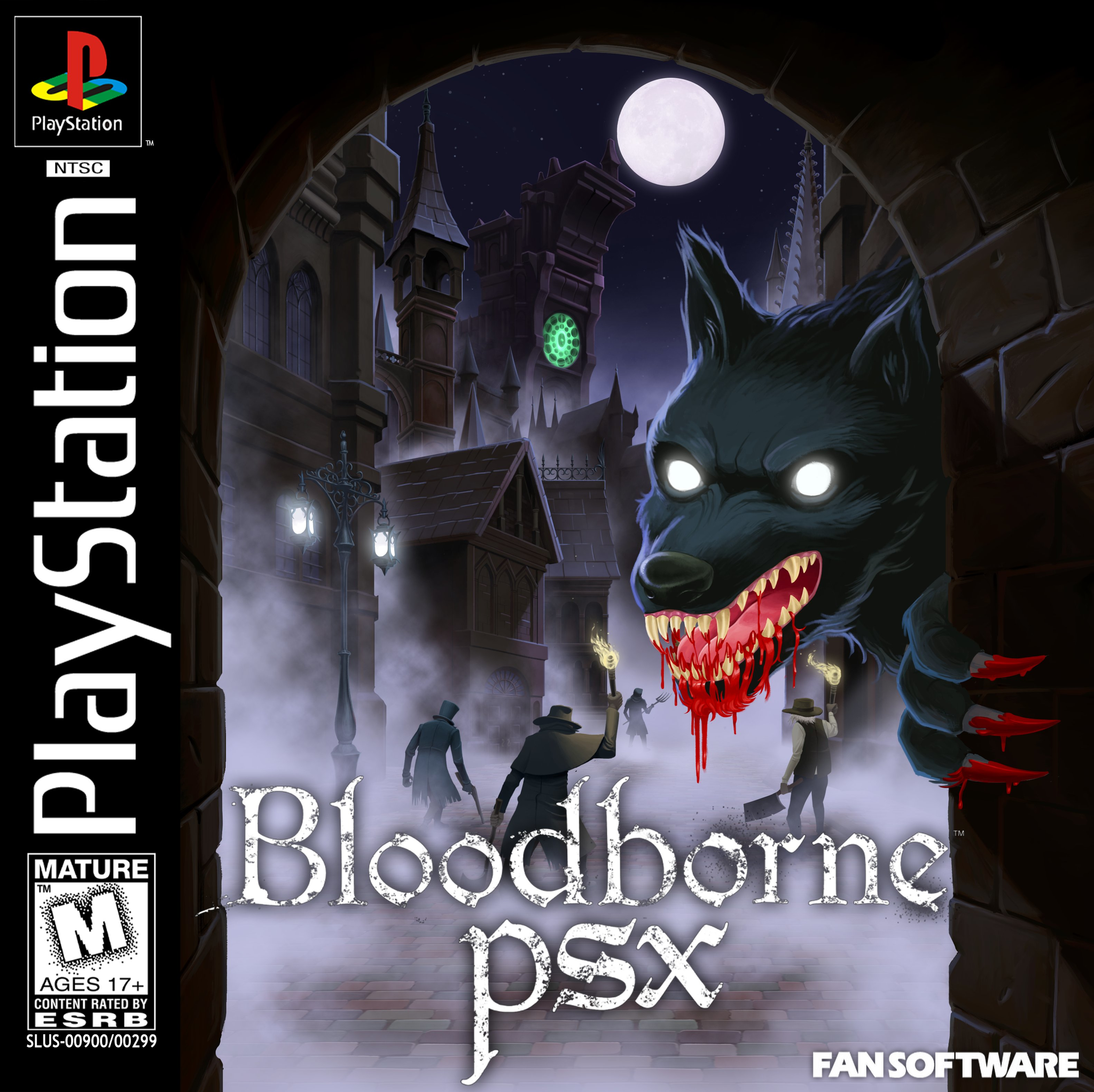 Bloodborne PSX cover art