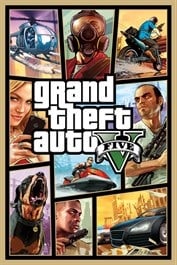 Box of Grand Theft Auto V Xbox Series XS Version