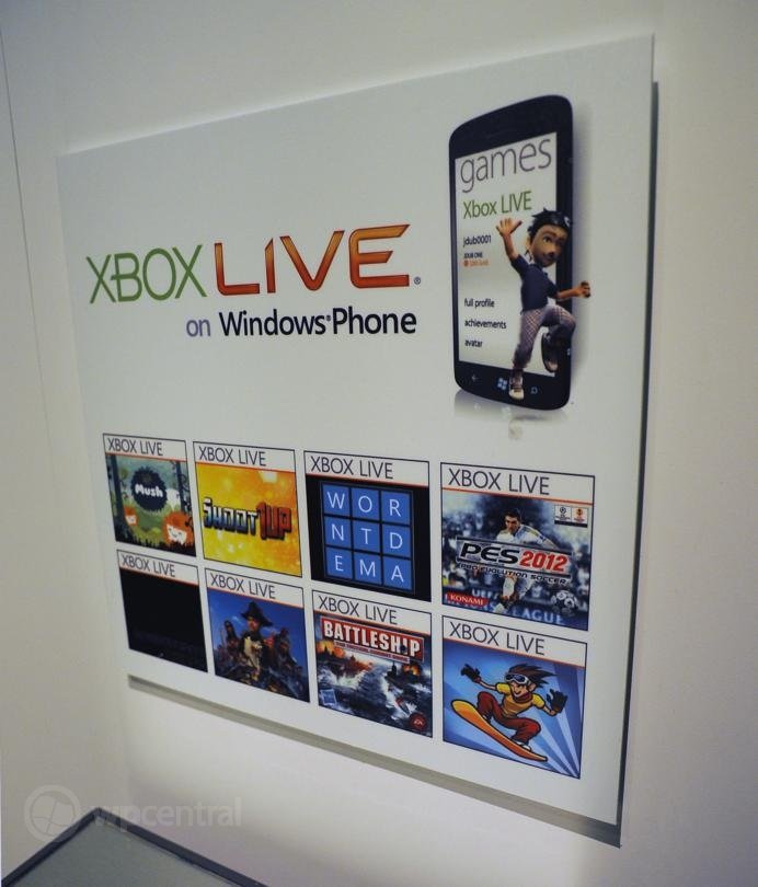 Windows Phone Xbox live lineup