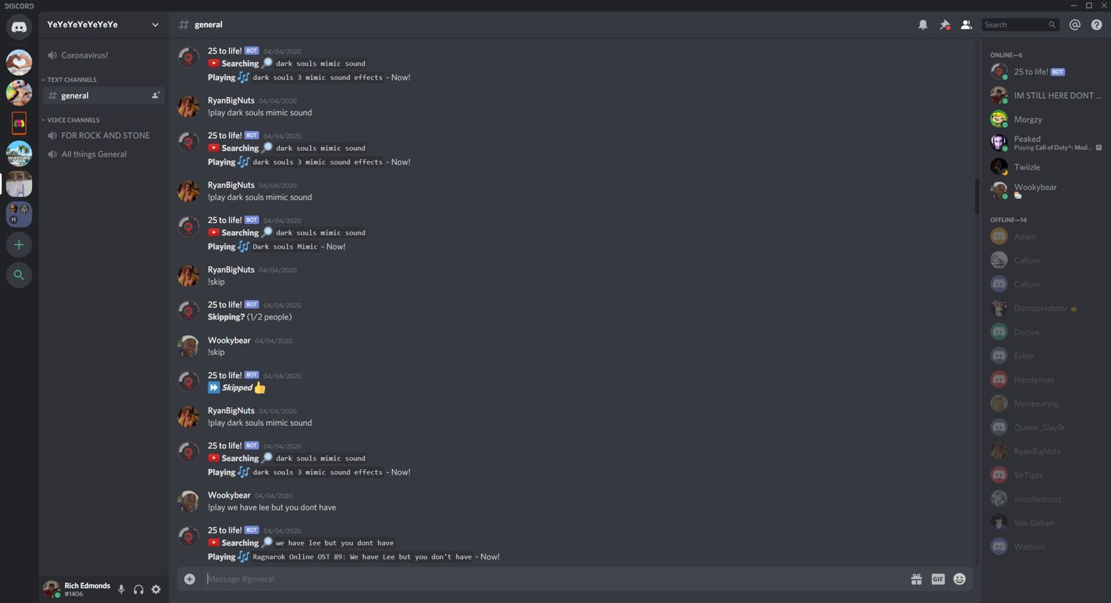 Player Bots For Discord Servers