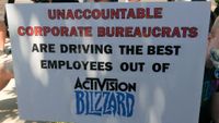 Activision Blizzard employees remain hopeful during walkout