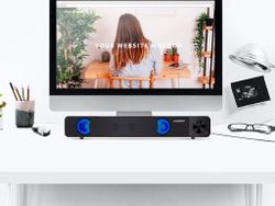 Plug ELEGIANT's USB Stereo Sound Bar into your computer at almost 45% off
