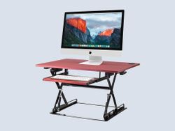 Step up your work with Halter's discounted Sit/Stand Desktop down to $53