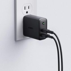 Aukey's 2-port USB-C wall charger has dropped to $13 on Amazon
