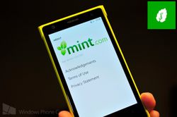 Screenshots of official Mint.com app for Windows Phone revealed