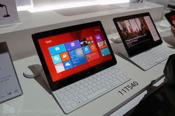 Hands-on with LG’s Tab-Book 2, the Windows 8 machine that slides