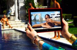 Nokia Lumia 2520 takes photos of half-naked men in JLo's latest music video