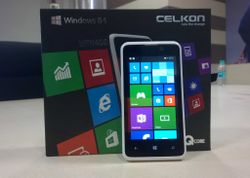 Hands-on with the Celkon Win 400