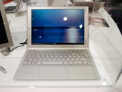 This is Toshiba's latest Windows 10 2-in-1, the Dynabook