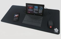 SteelSeries QcK XXL Gaming Mousepad review: It's really big