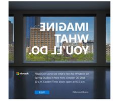 Microsoft Windows 10 Event Live Blog and Discussion