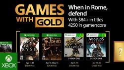 More Xbox games go free as part of April's Games with Gold