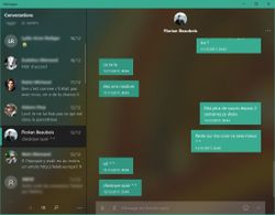 Microsoft Messaging app updated with Fluent Design on Windows 10 for PC