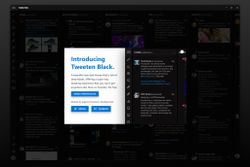 Tweeten picks up sleek black theme, revamped settings, and more
