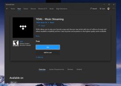 Tidal brings its desktop music streaming app to the Microsoft Store
